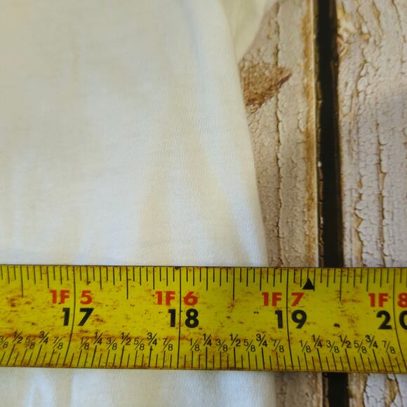 Fanatics Notre Dame Fighting Irish Womens V-Neck Long Sleeve Shirt White Size M - Picture 4 of 7